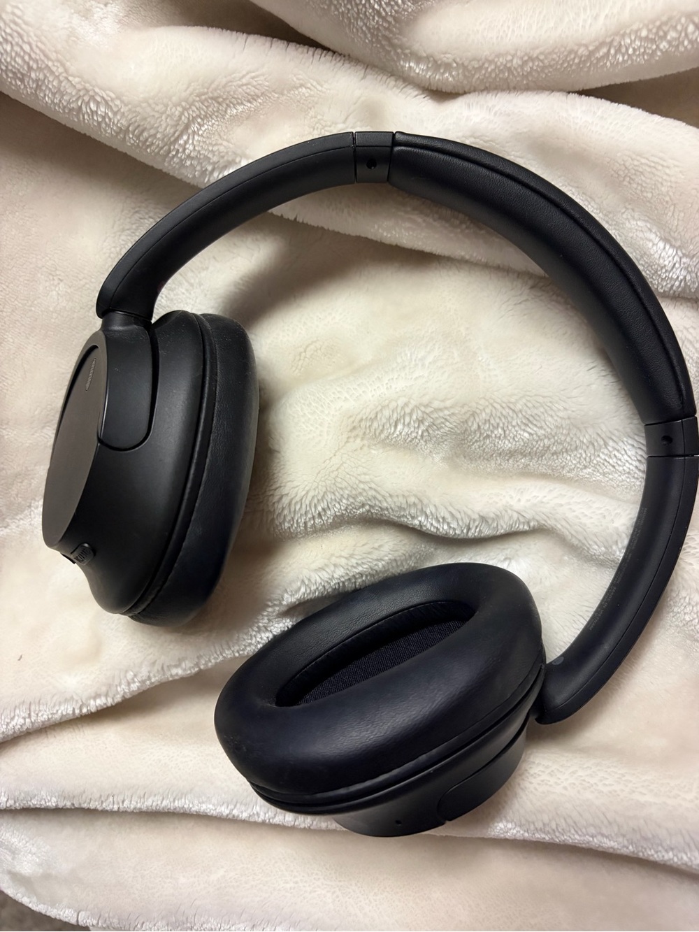 Sony Black Over-Ear Headphones - Cushioned Design